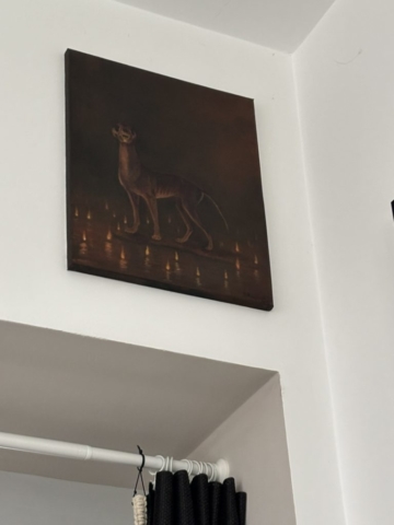 "Strażnik" wreszcie wisi na ścianie